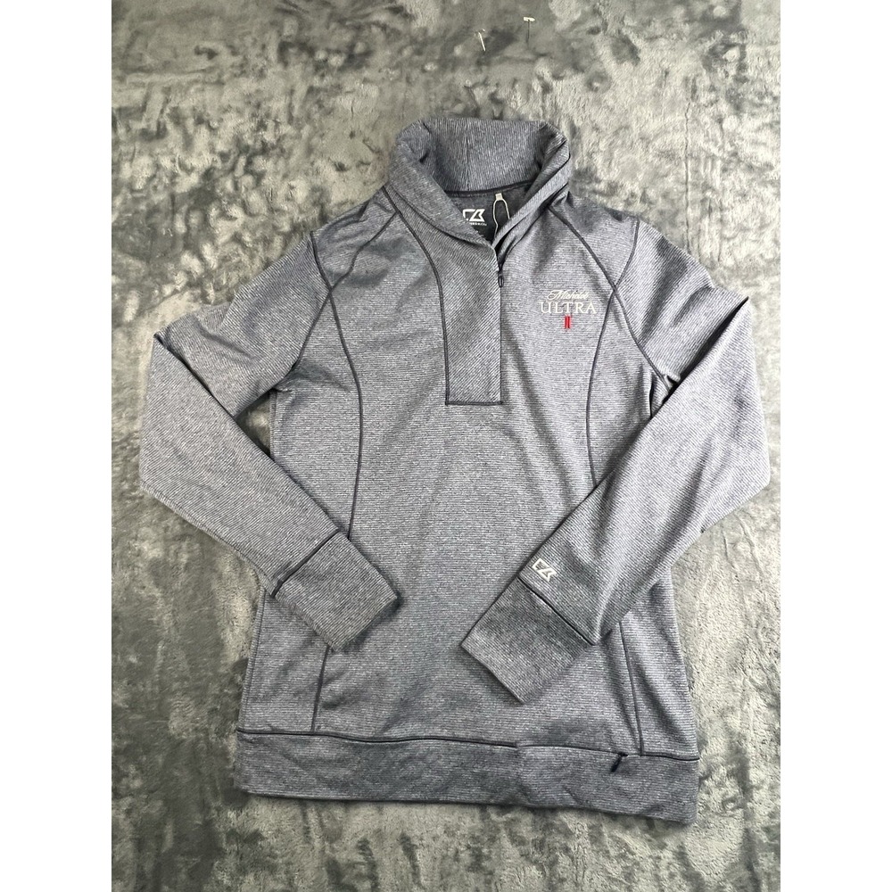 Cutter & Buck Shoreline 1/2 Zip Pullover Womens S  Michelob Ultra Golf  LCK08663